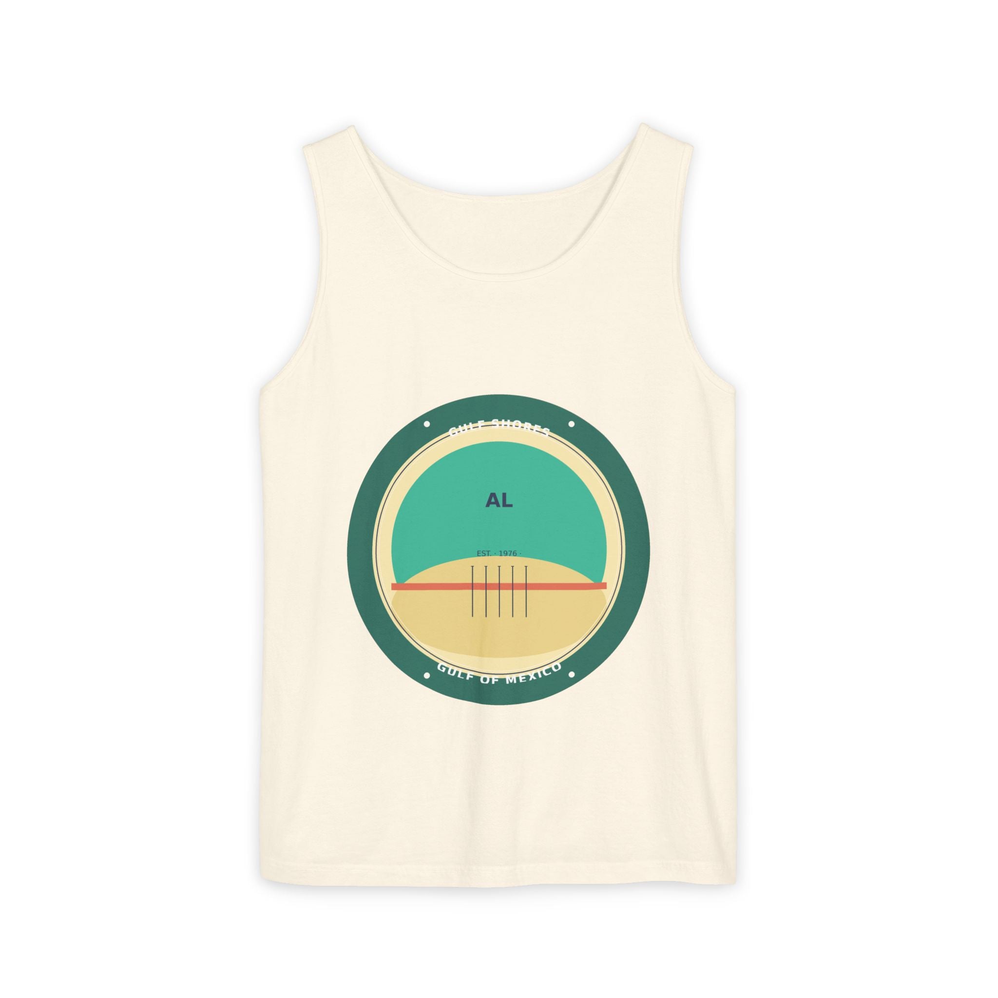 Gulf Shores Alabama Tank | Coastal Badge Art