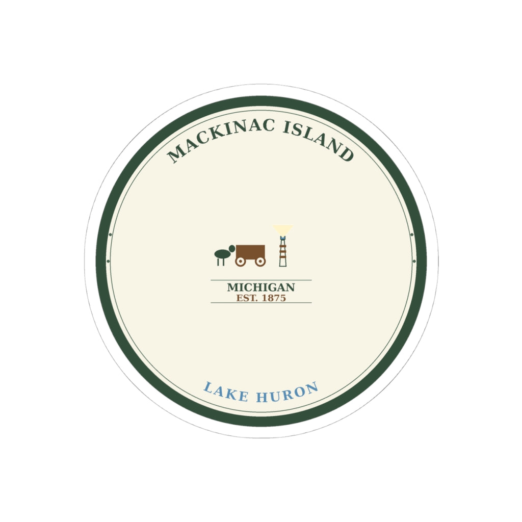 Mackinac Island Sticker