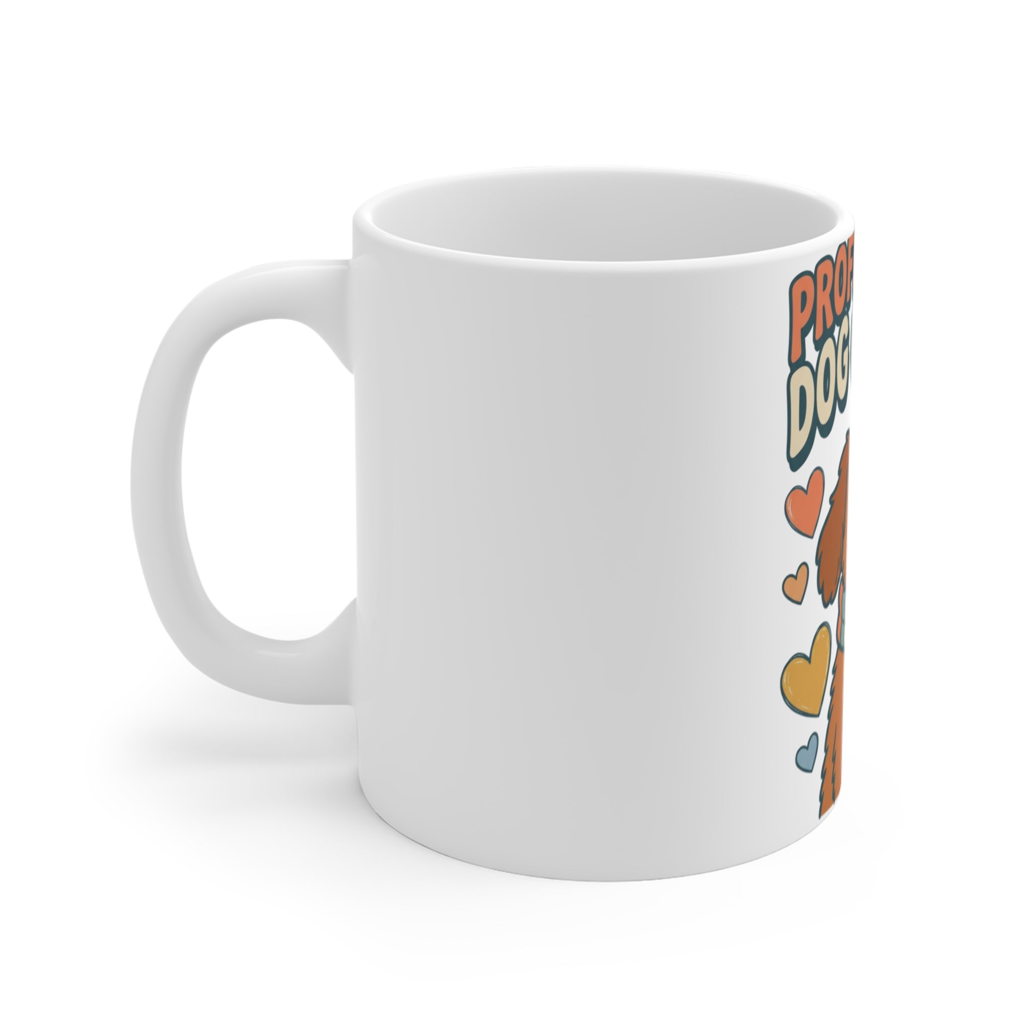 Professional Dog Cuddler Mug | Funny Dog Mom Coffee Mug