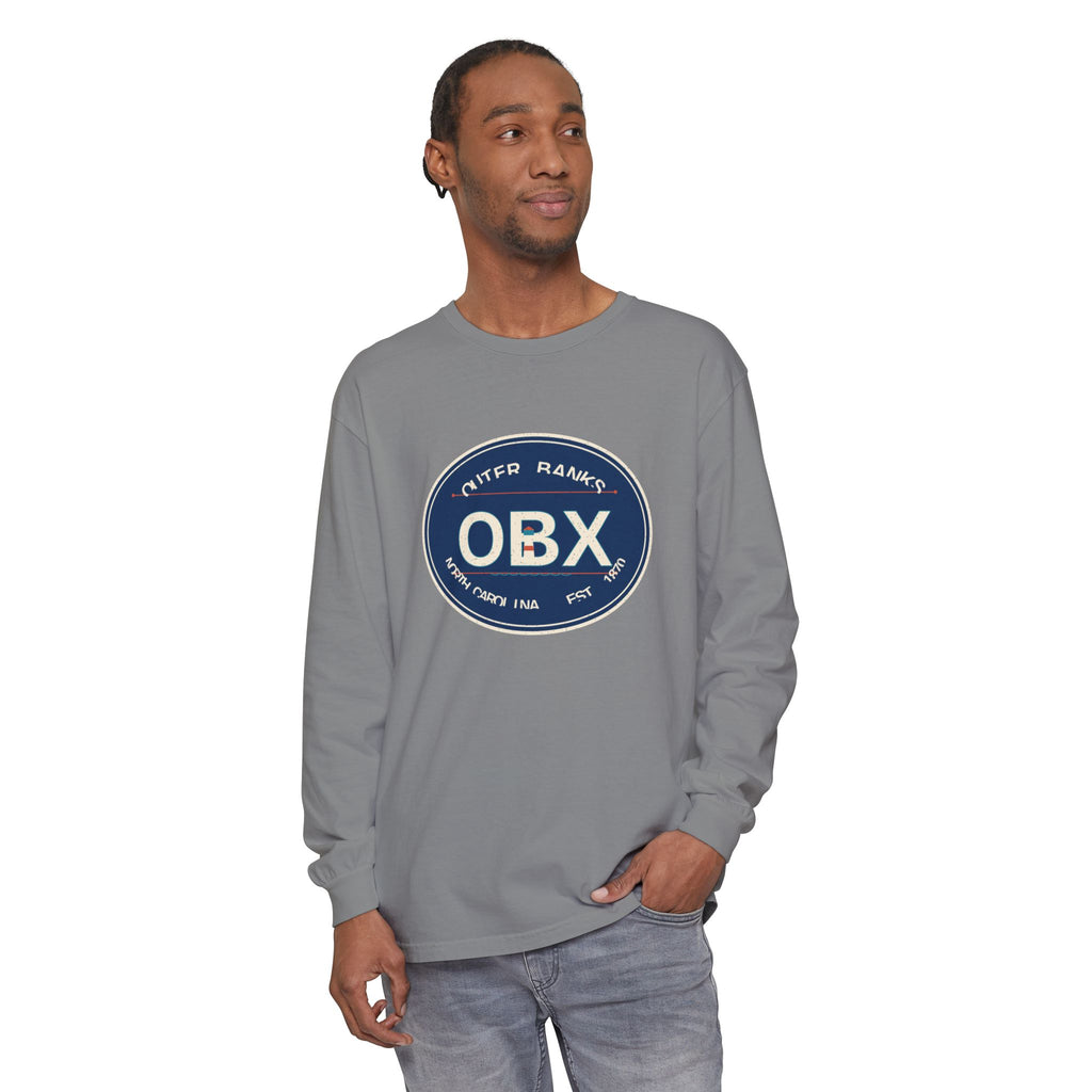 Outer Banks OBX Long Sleeve Tee | Vintage North Carolina Beach Shirt