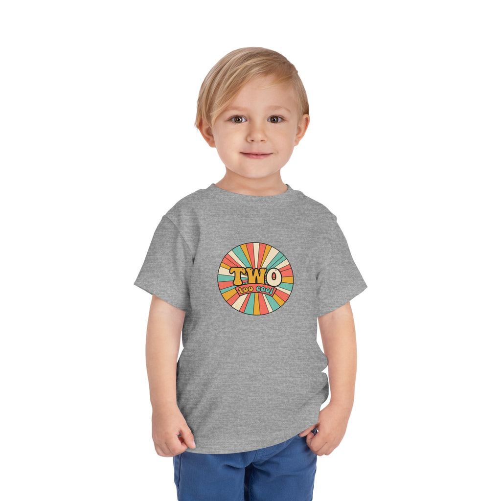 2nd Birthday Shirt TWO Too Cool Toddler Tee 2T to 5T