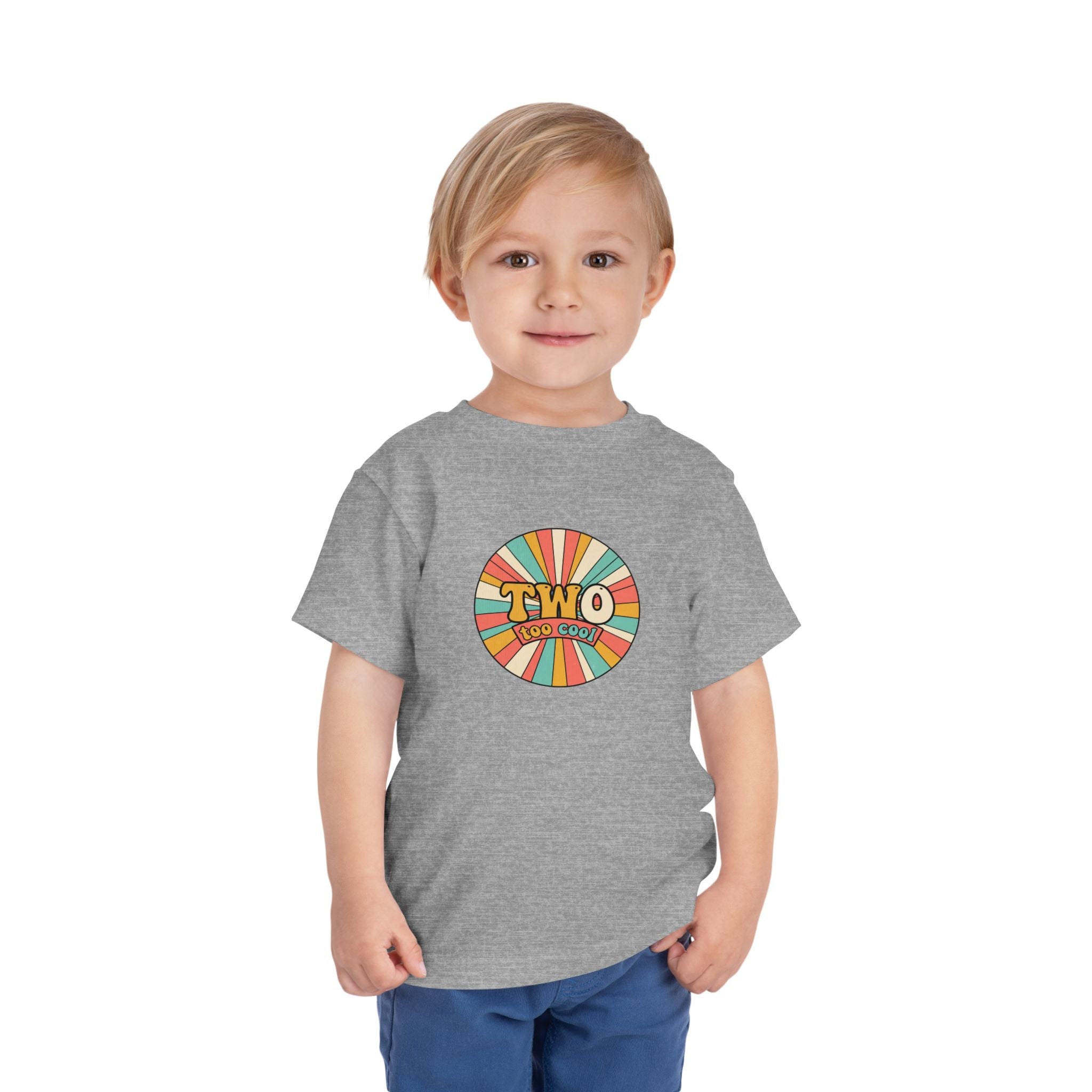 2nd Birthday Shirt TWO Too Cool Toddler Tee 2T to 5T