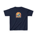 Whale Shirt Retro Heart Splash Kids Beach Tee