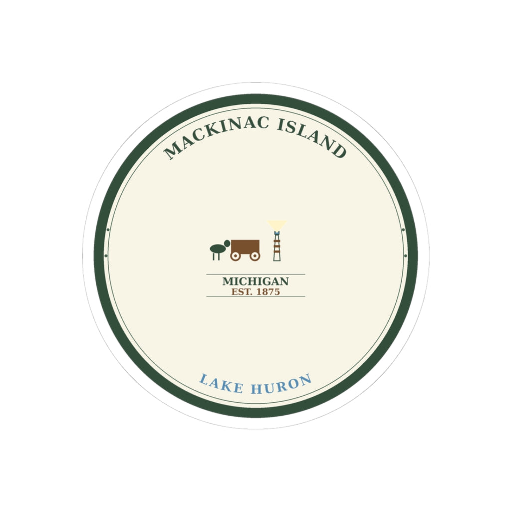 Mackinac Island Sticker