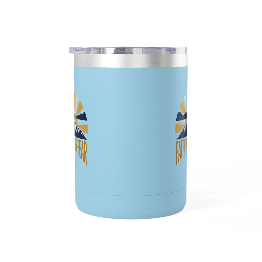 Faith Over Fear 15oz Tumbler | Inspirational Christian Gift