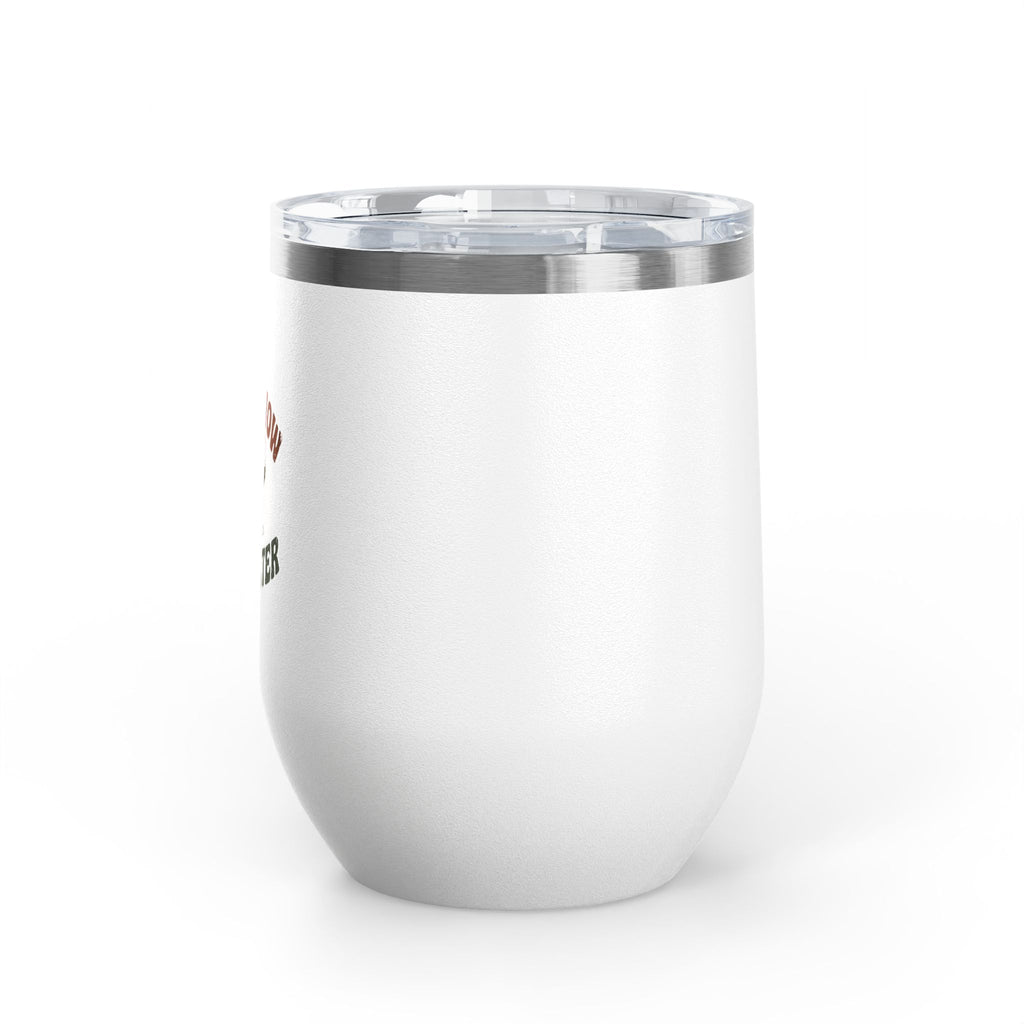 Sweat Now Wine Later Wine Tumbler — 12oz Insulated | Funny Gym &amp; Wine Gift