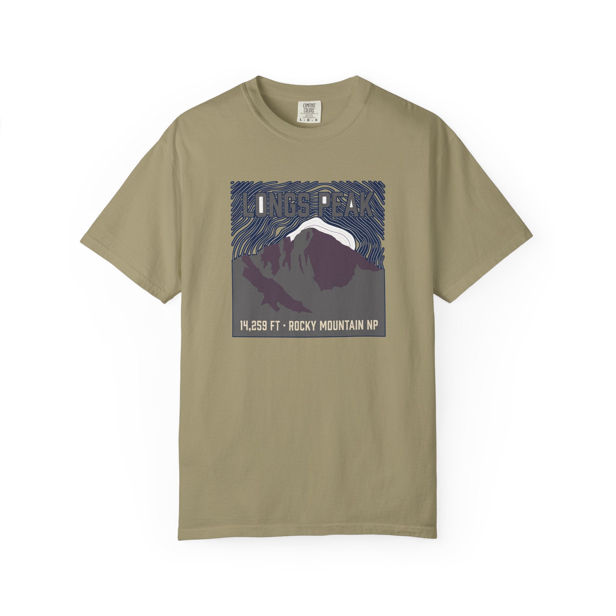 Longs Peak Tee | Colorado 14,259 ft Summit Shirt