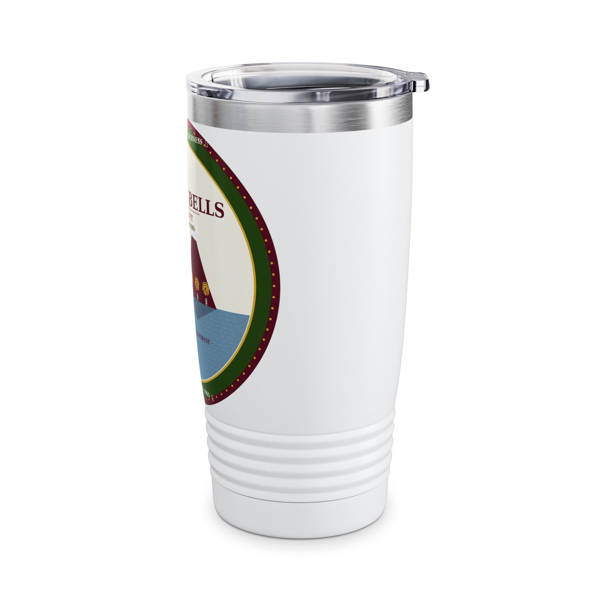 Maroon Bells Badge 20oz Tumbler — Colorado 14er
