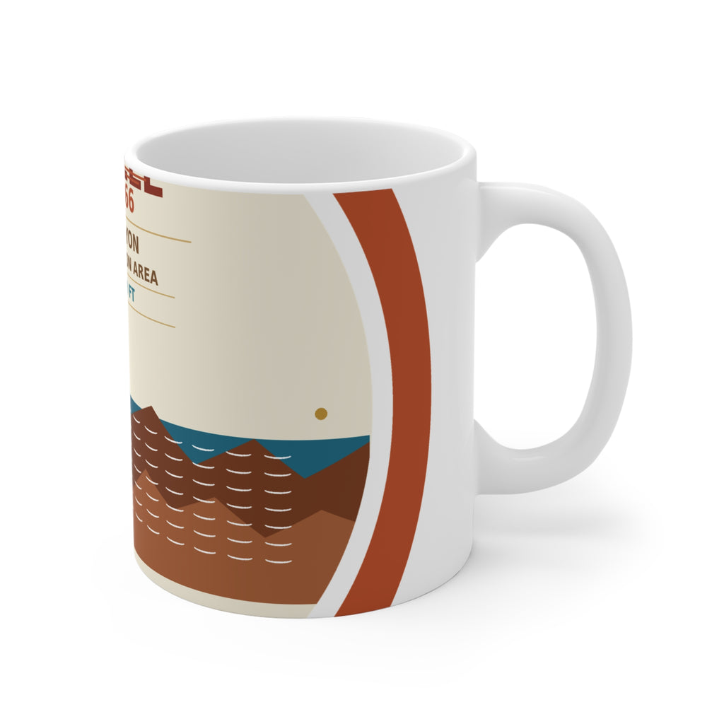 Lake Powell Desert Badge Mug | 11oz Ceramic