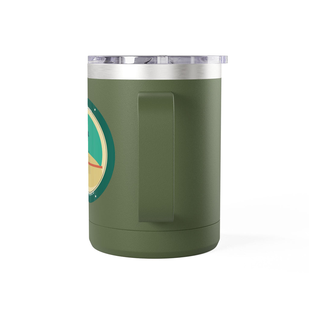 Gulf Shores Alabama 15oz Travel Mug | Coastal Badge Art