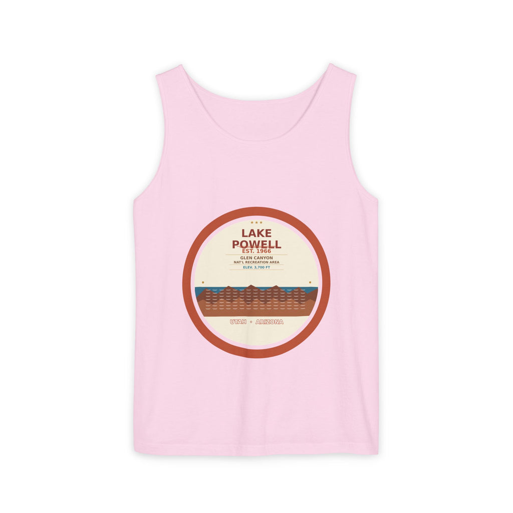Lake Powell Desert Badge Tank | Comfort Colors 4200