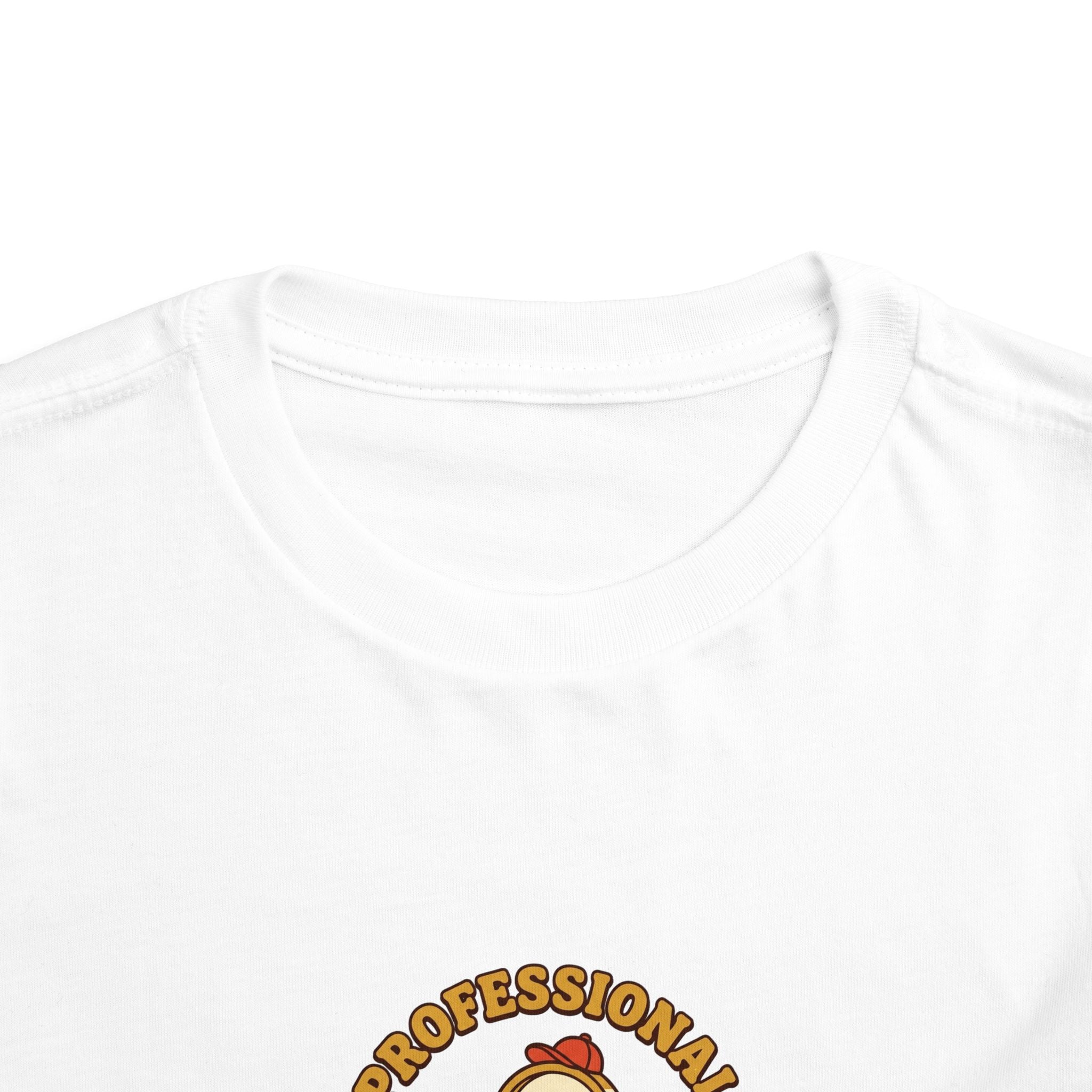 Professional Snack Inspector Toddler Shirt Funny Snack Tee