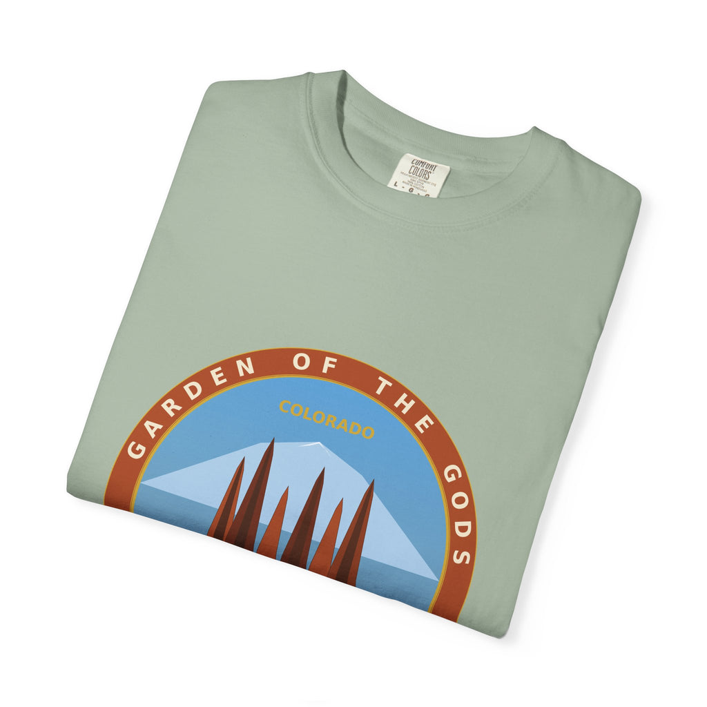Garden of the Gods Colorado Badge T-Shirt