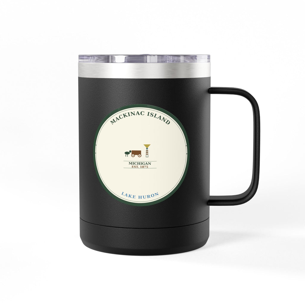 Mackinac Island 15oz Travel Mug