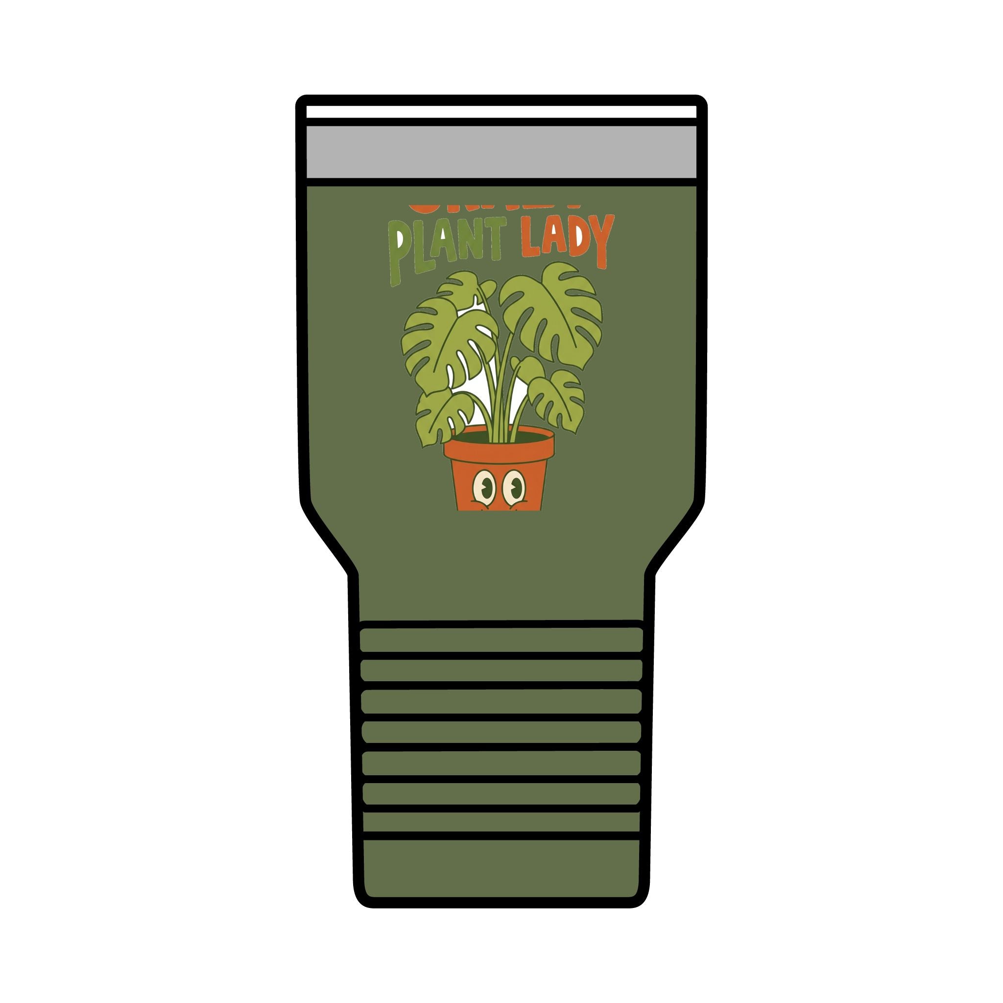 Crazy Plant Lady Tumbler | Plant Mom Tumbler 30oz