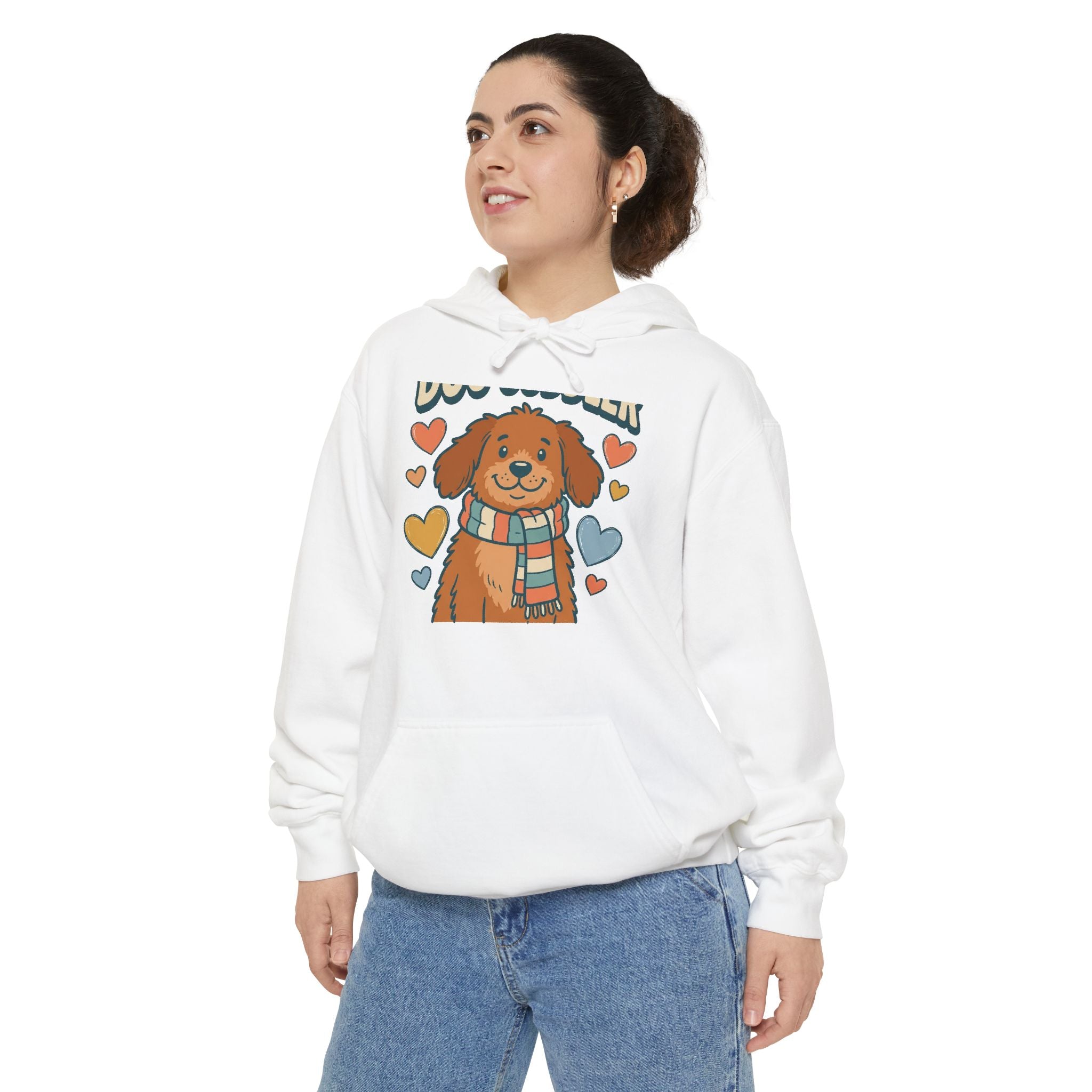 Professional Dog Cuddler Hoodie | Cute Dog Mom Comfort Colors Sweatshirt