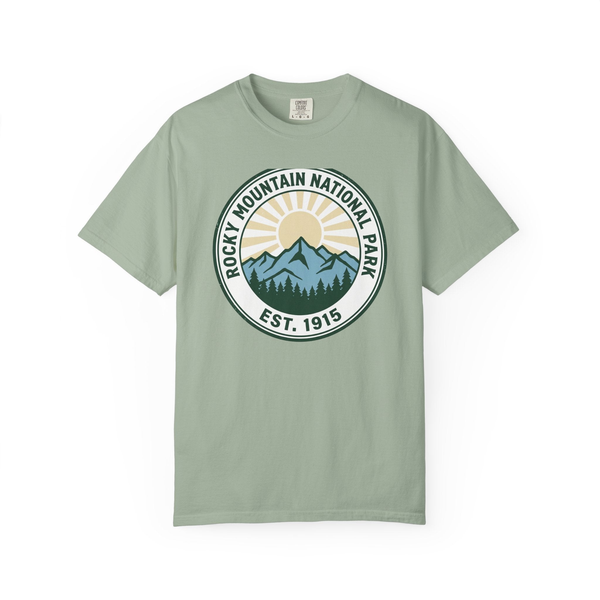 Rocky Mountain National Park Tee | Vintage EST. 1915 | Comfort Colors