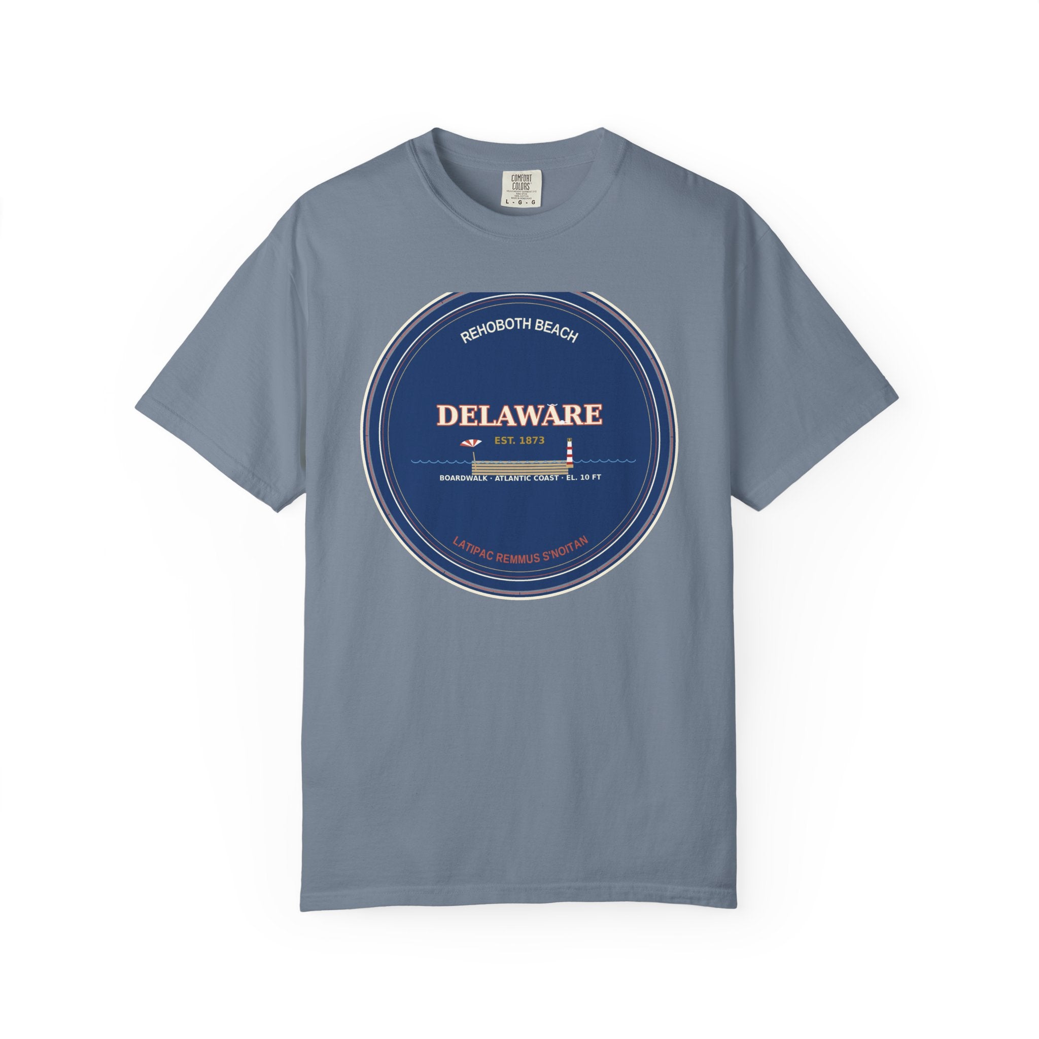 Rehoboth Beach Delaware Tee | Nation's Summer Capital Vintage Badge