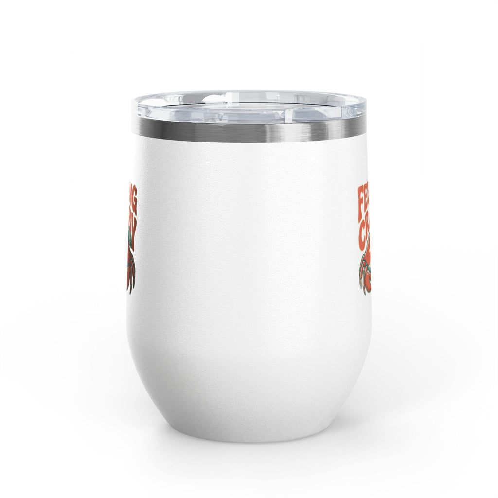 Feeling Crabby 12oz Slim Tumbler | Crab Beach Drinkware