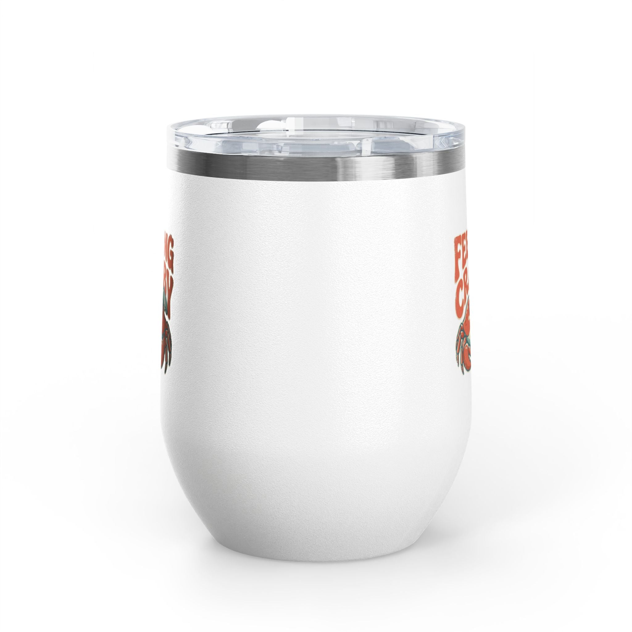 Feeling Crabby 12oz Slim Tumbler | Crab Beach Drinkware