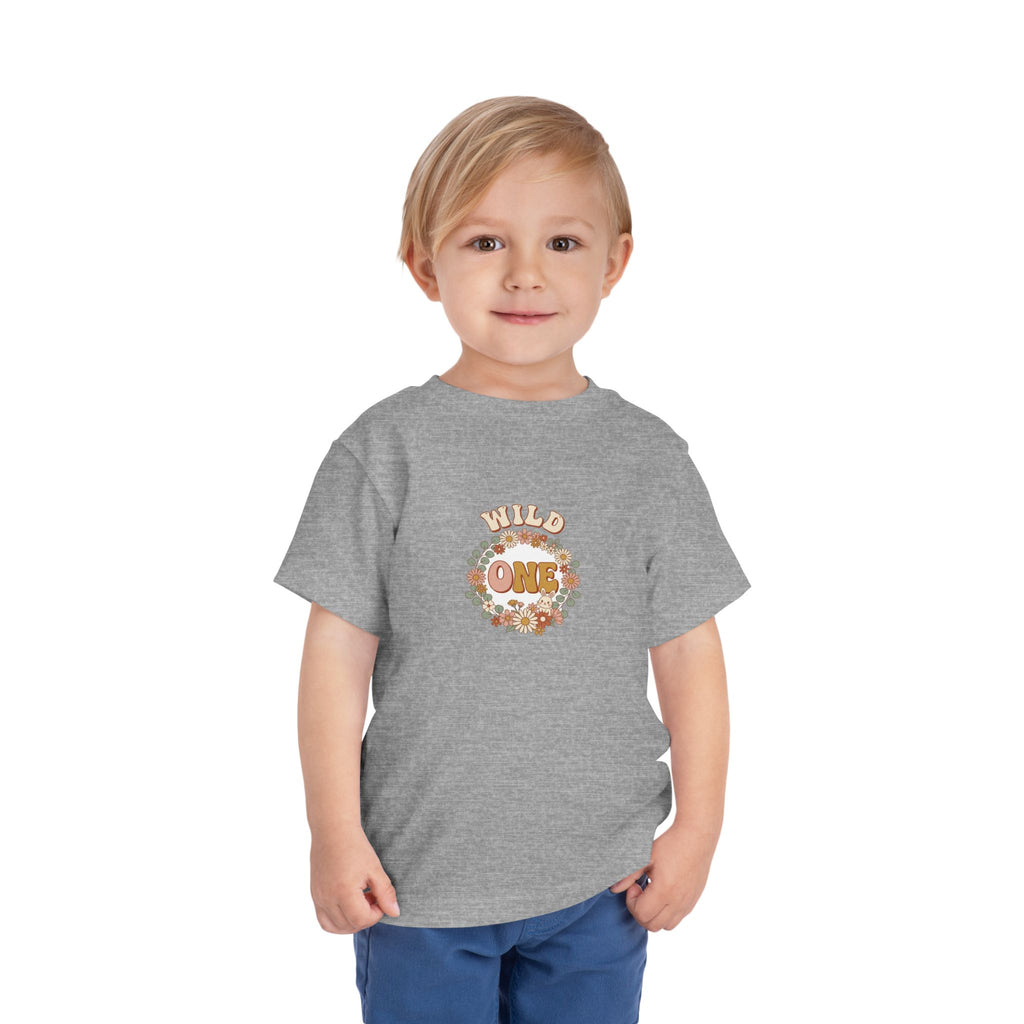 Wild One 1st Birthday Toddler Shirt Boho Bunny Tee