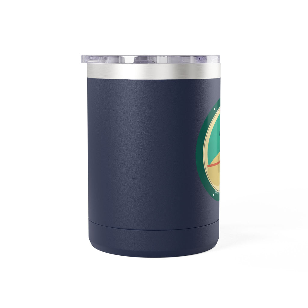 Gulf Shores Alabama 15oz Travel Mug | Coastal Badge Art