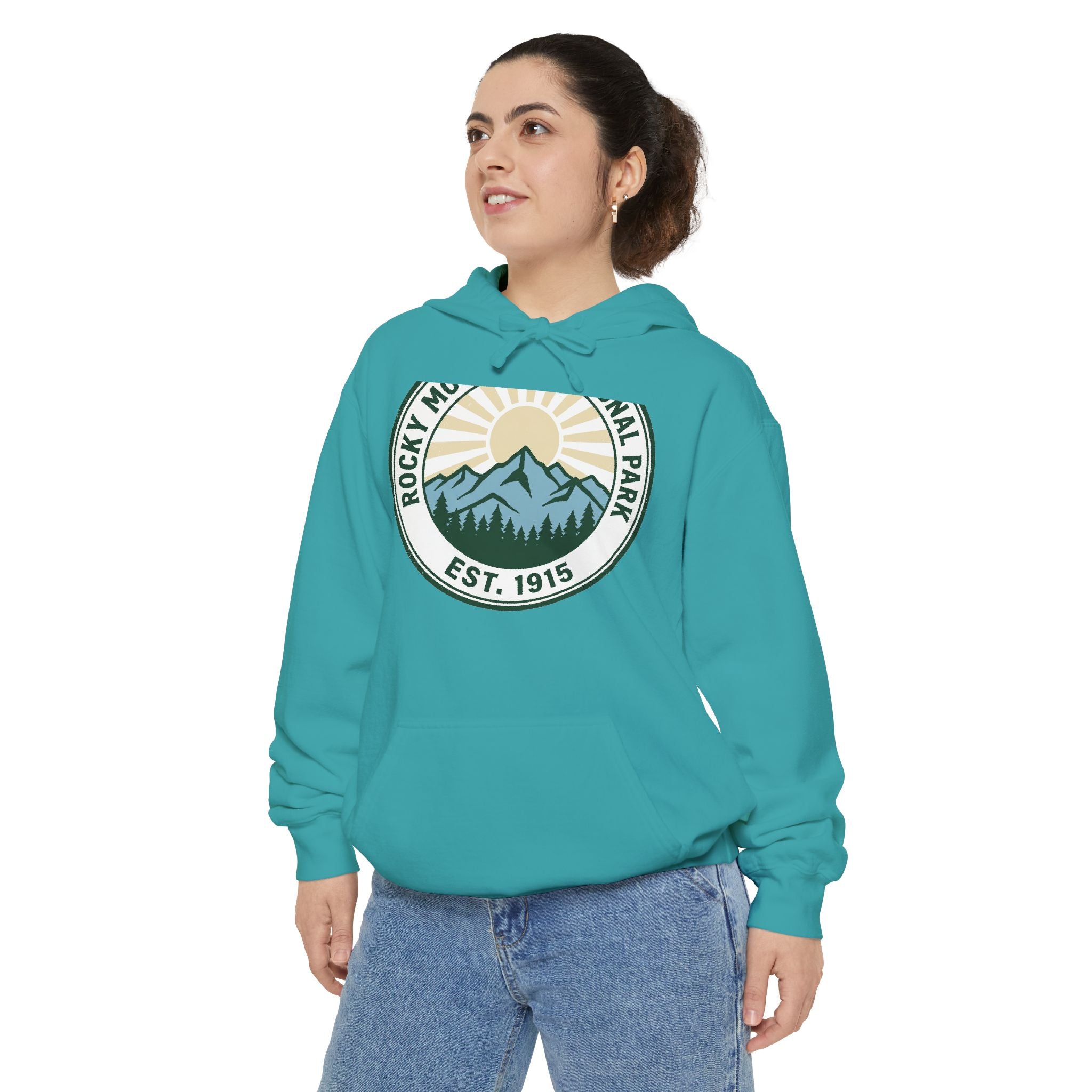 Rocky Mountain National Park Hoodie | Vintage EST. 1915 Colorado Mountain Sweatshirt
