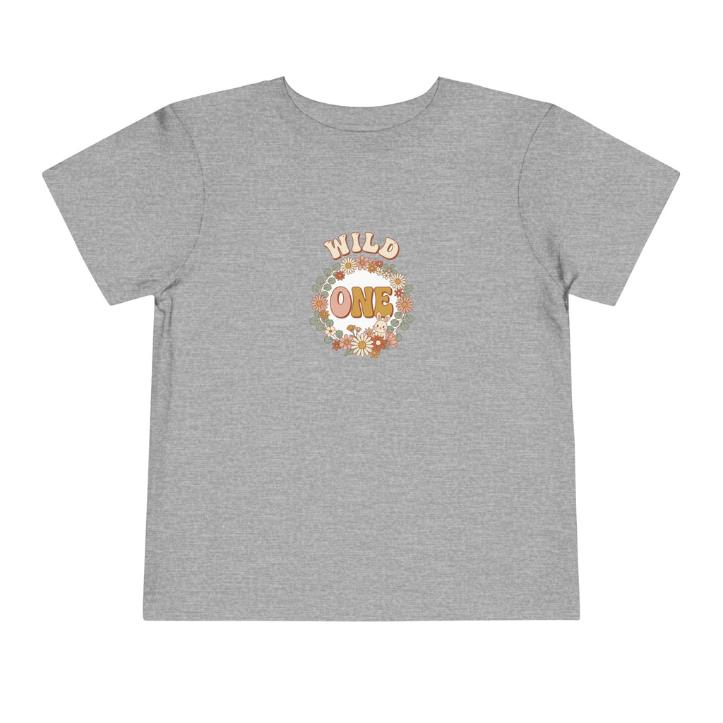 Wild One 1st Birthday Toddler Shirt Boho Bunny Tee