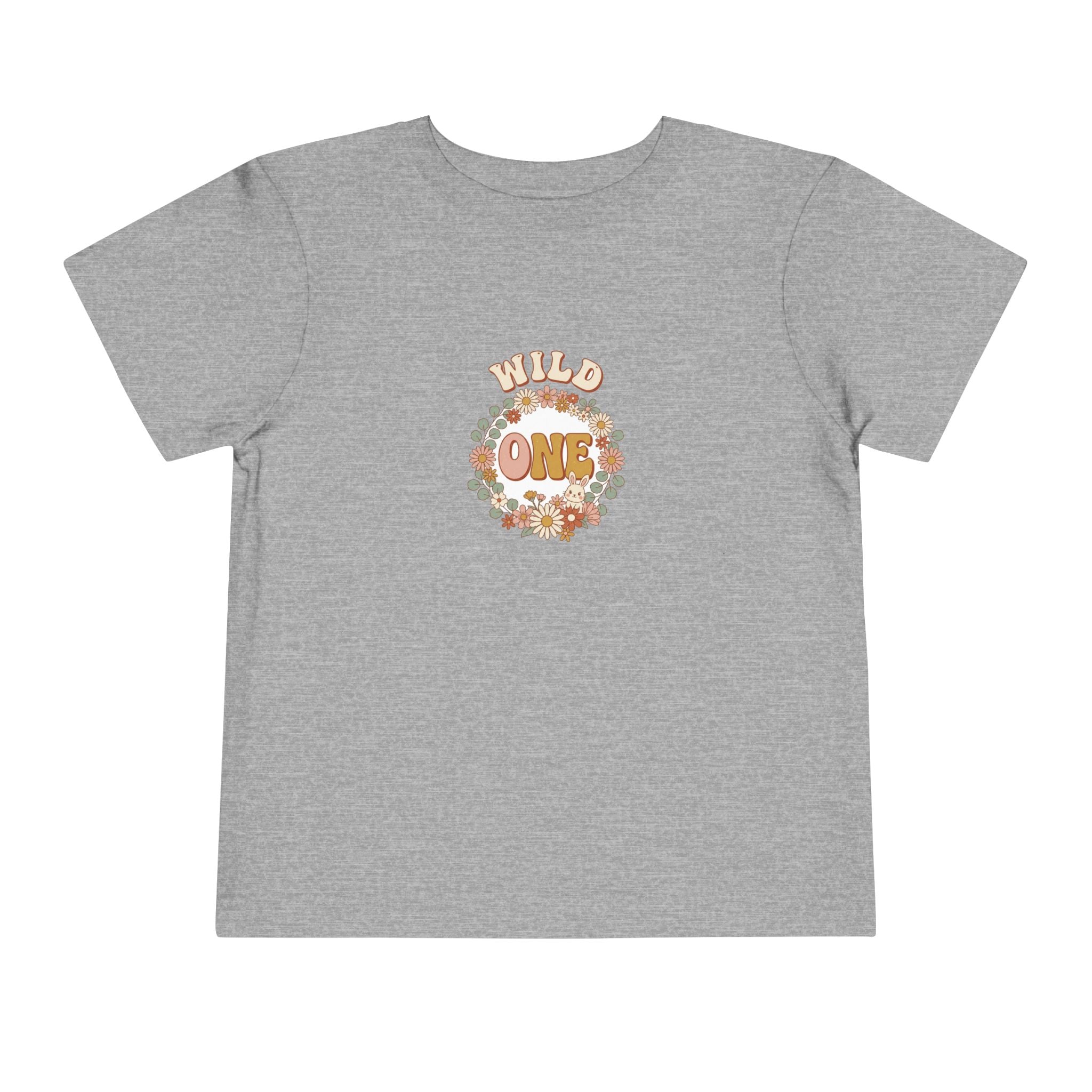 Wild One 1st Birthday Toddler Shirt Boho Bunny Tee