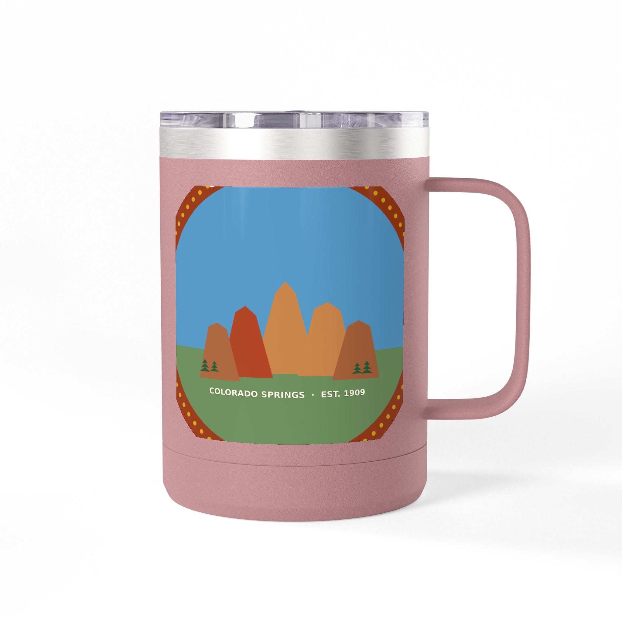 Garden of the Gods Colorado Badge 15oz Tumbler