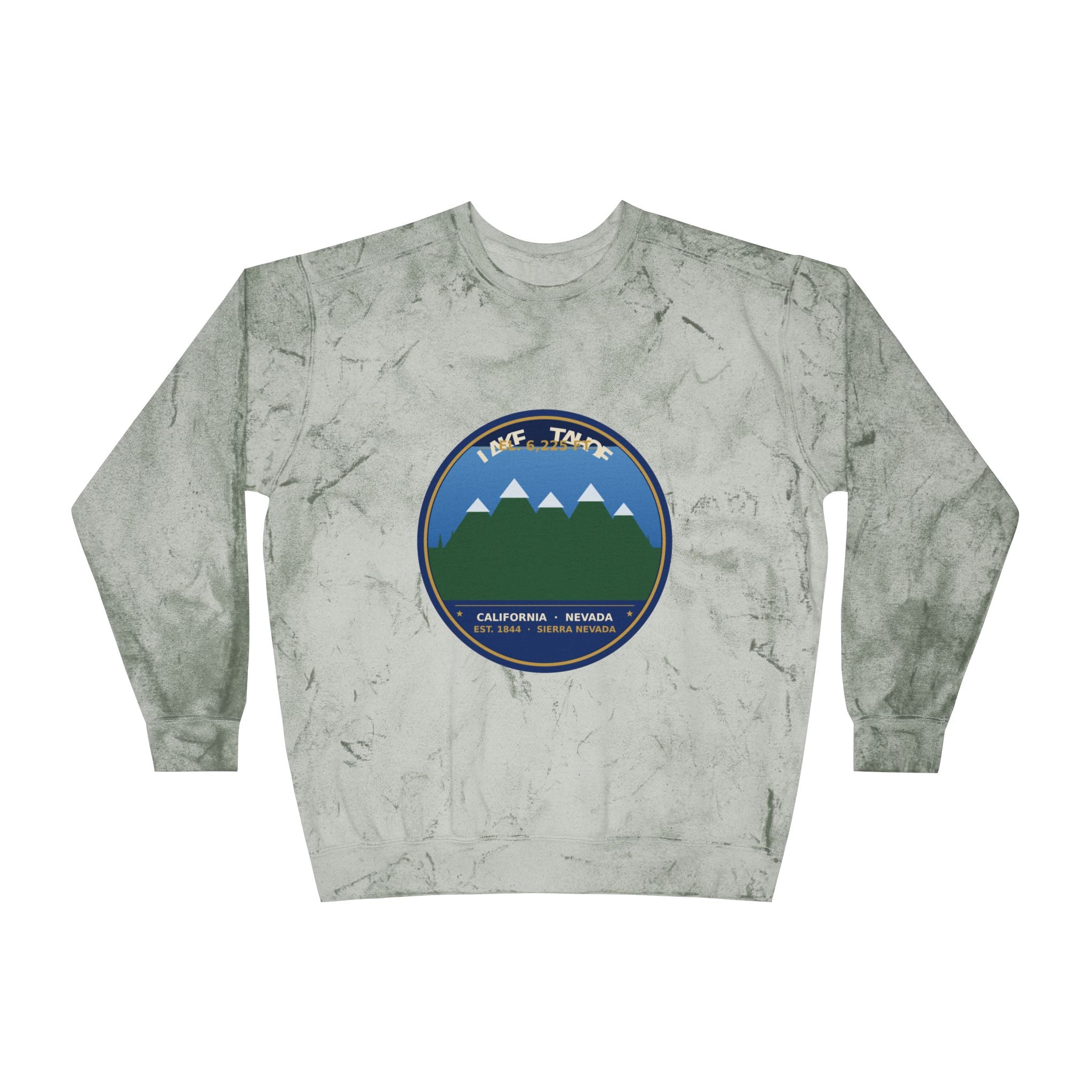 Lake Tahoe Alpine Badge Crewneck | Comfort Colors 1566