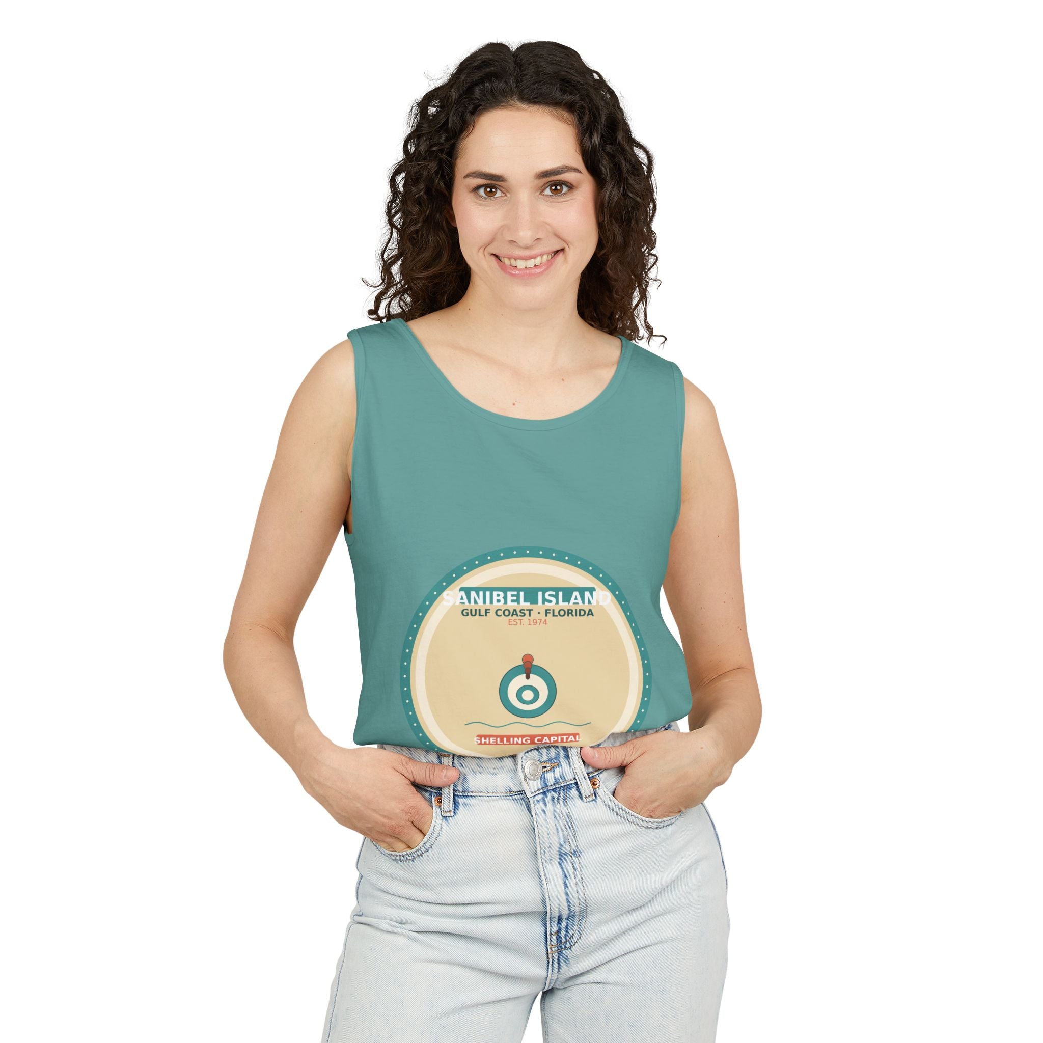 Sanibel Island Florida Tank Top | Gulf Coast Beach Souvenir