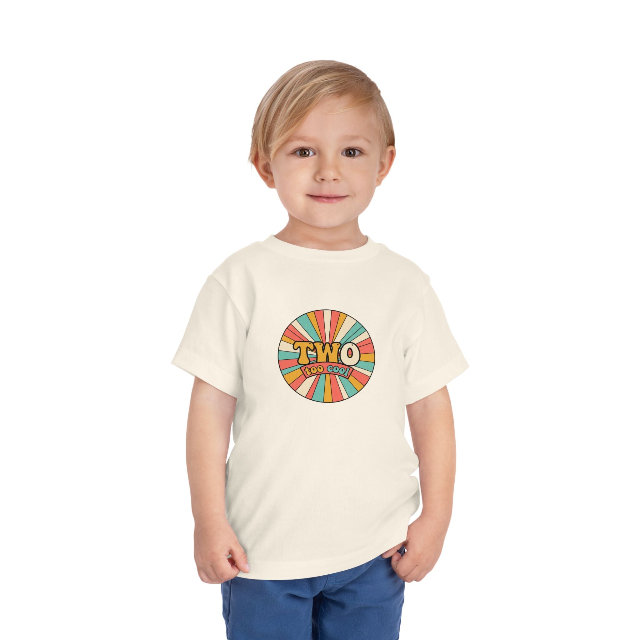 2nd Birthday Shirt TWO Too Cool Toddler Tee 2T to 5T
