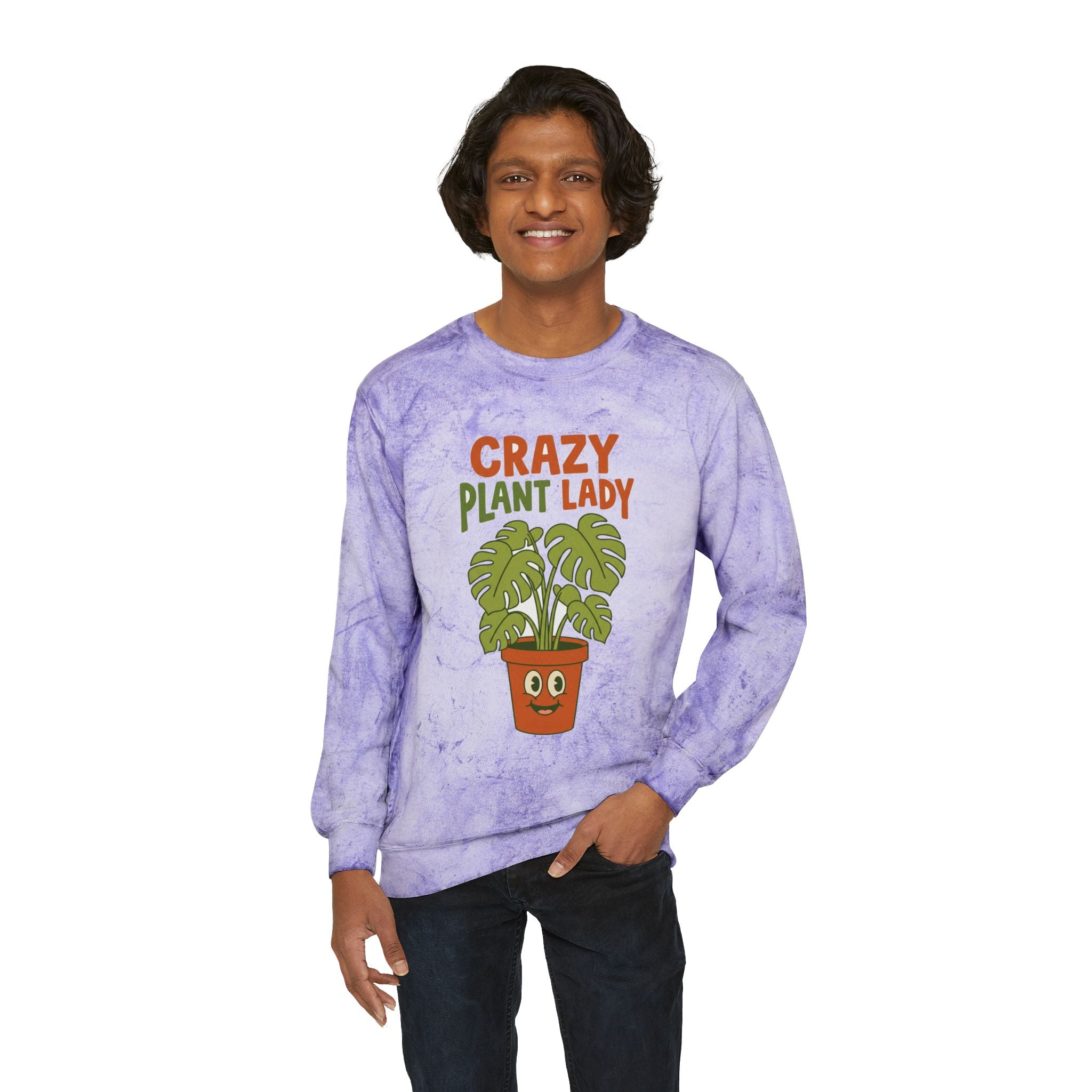 Crazy Plant Lady Crewneck Sweatshirt | Plant Mom Sweatshirt