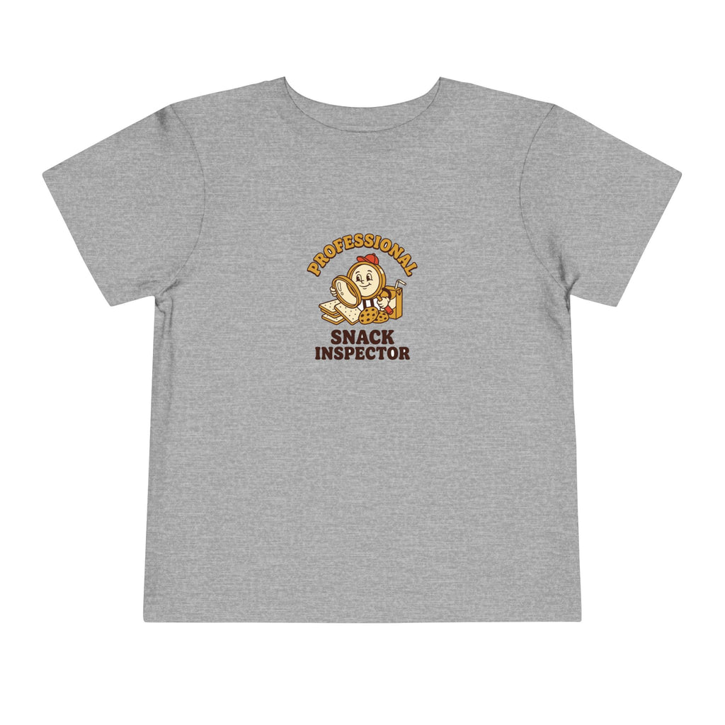 Professional Snack Inspector Toddler Shirt Funny Snack Tee