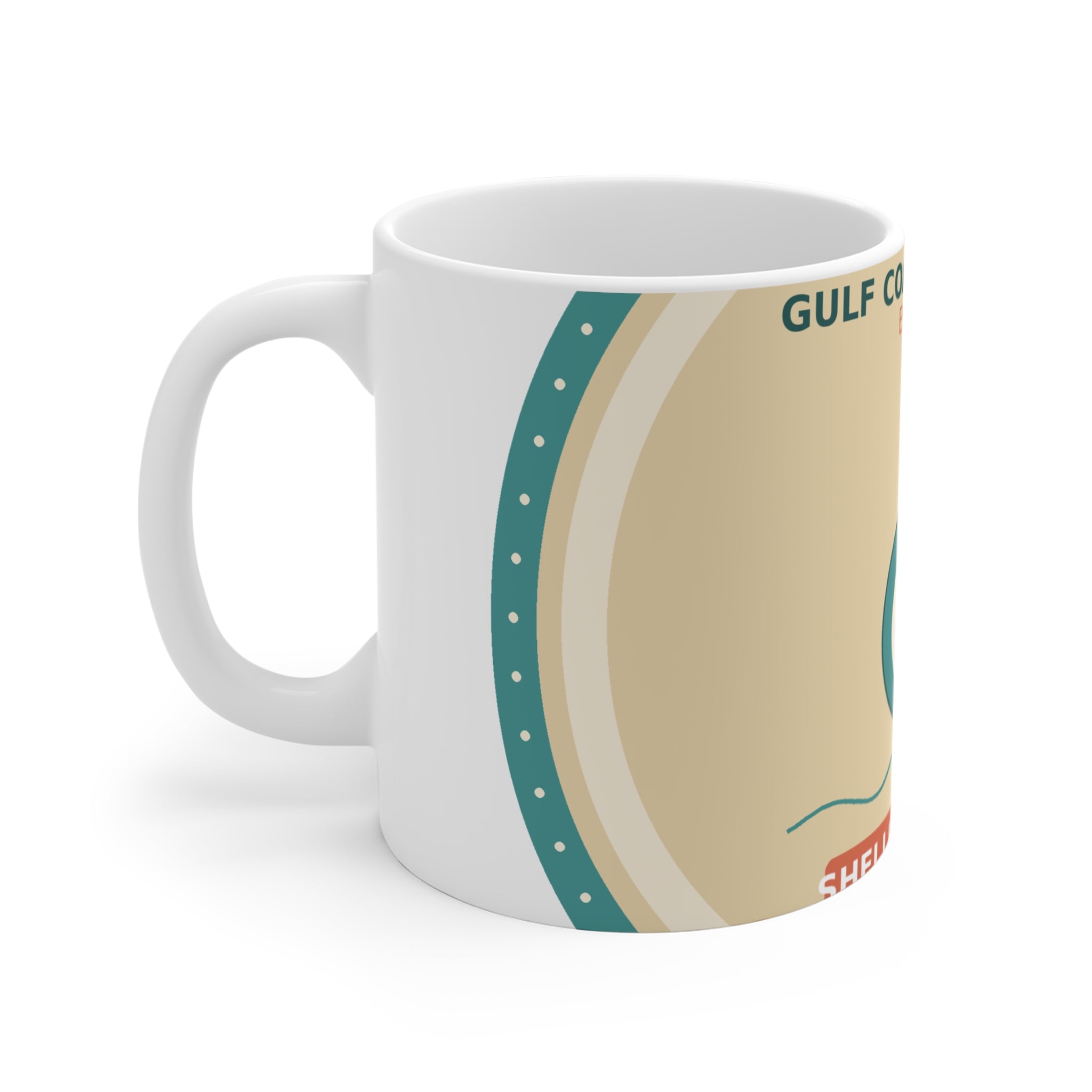 Sanibel Island Florida Coffee Mug | Gulf Coast Shelling Souvenir