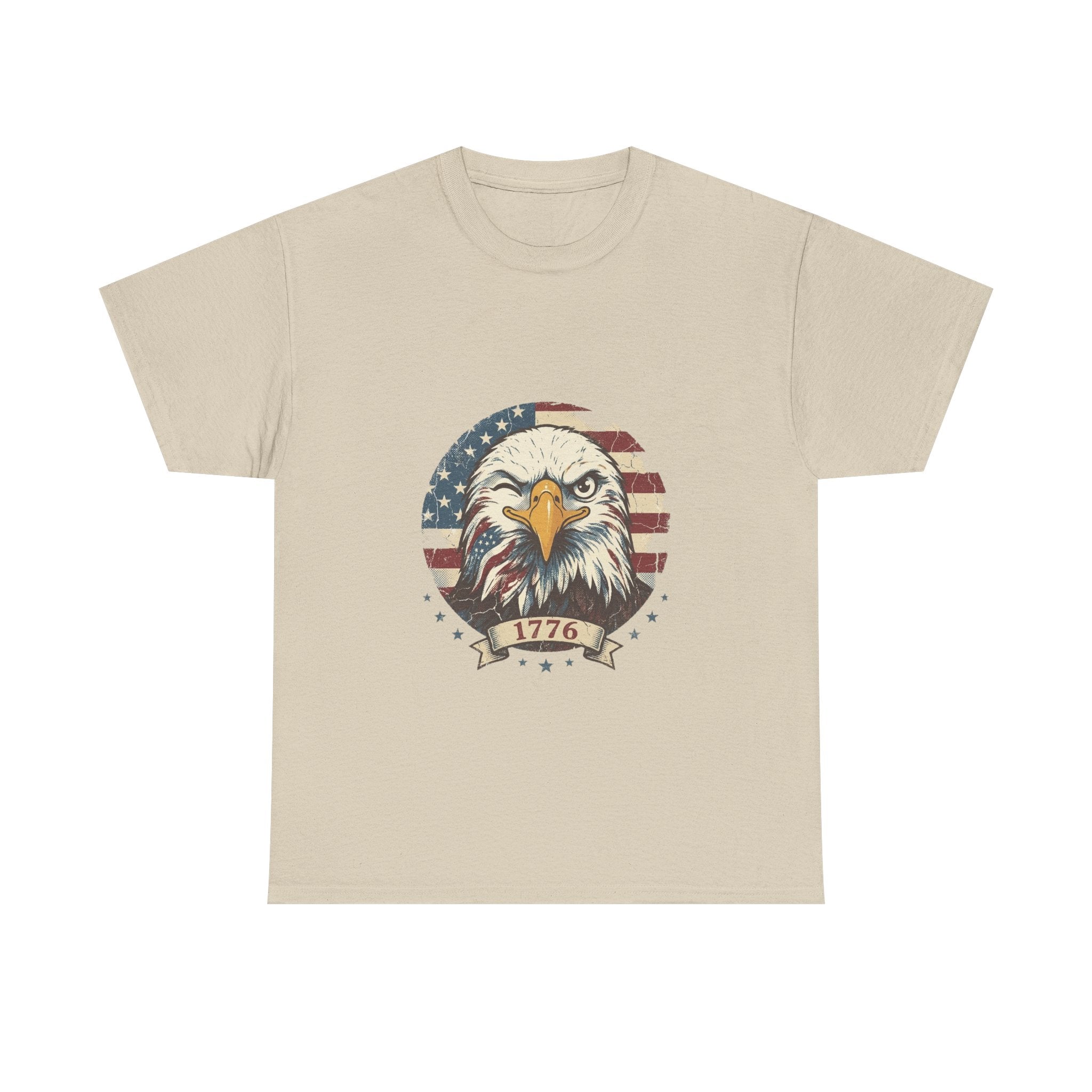 Winking 1776 Eagle Tee | Retro 4th of July Shirt | America 250