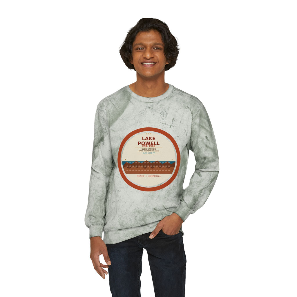 Lake Powell Desert Badge Crewneck | Comfort Colors 1466
