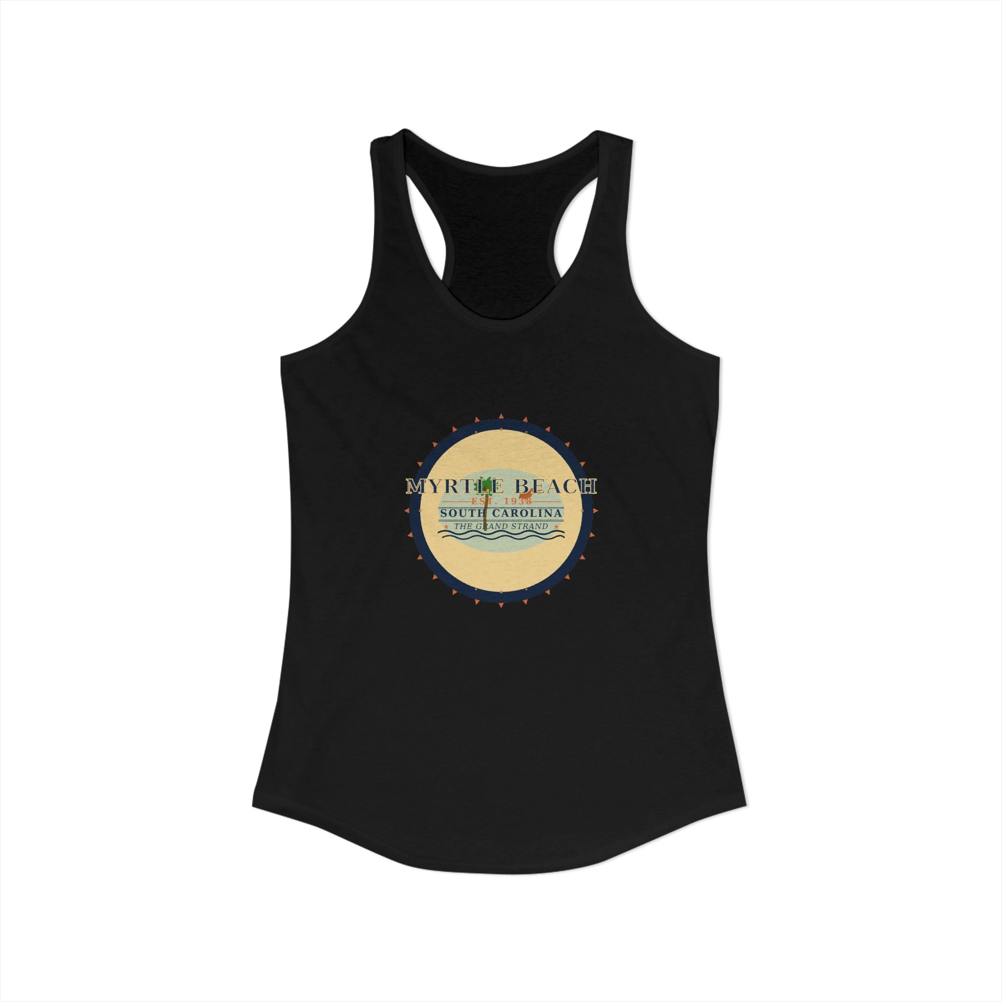 Myrtle Beach Racerback Tank Top | SC Coastal Summer