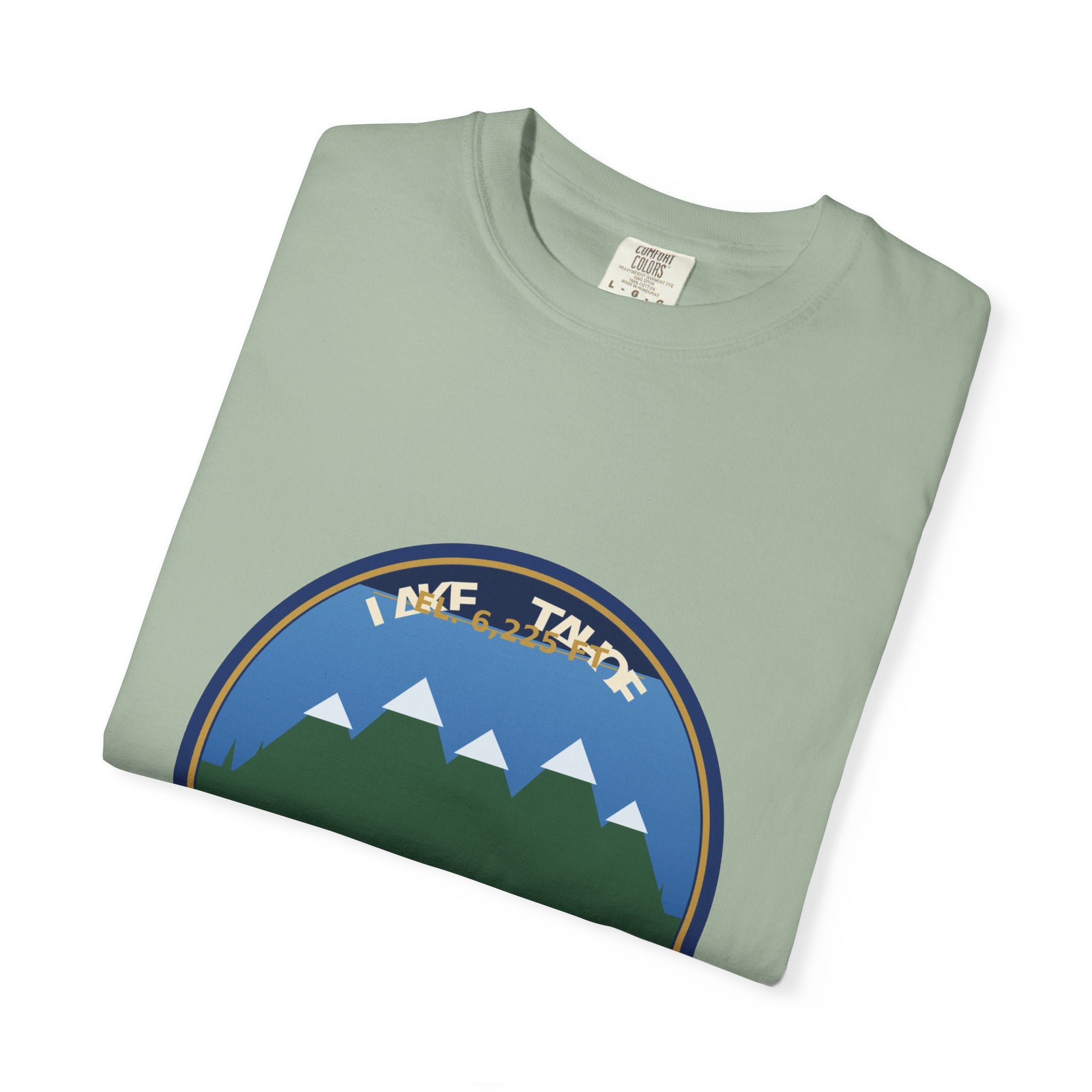 Lake Tahoe Alpine Badge Tee | Comfort Colors 1717
