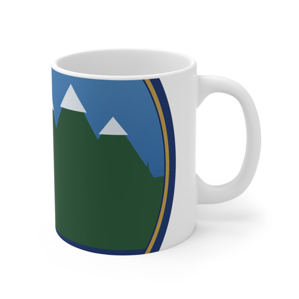 Lake Tahoe Alpine Badge Mug | 11oz Ceramic