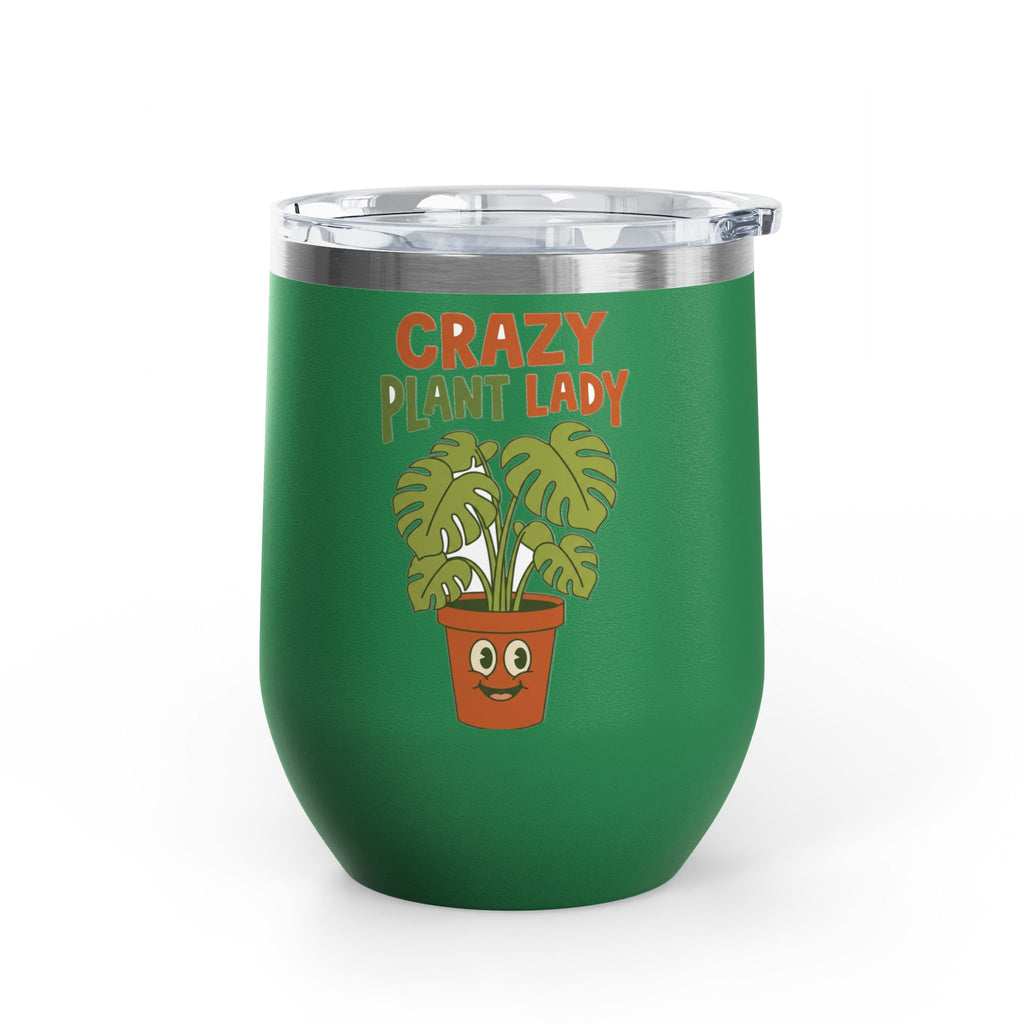 Crazy Plant Lady 12oz Tumbler | Plant Mom Drinkware