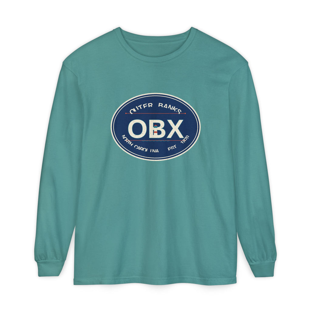 Outer Banks OBX Long Sleeve Tee | Vintage North Carolina Beach Shirt