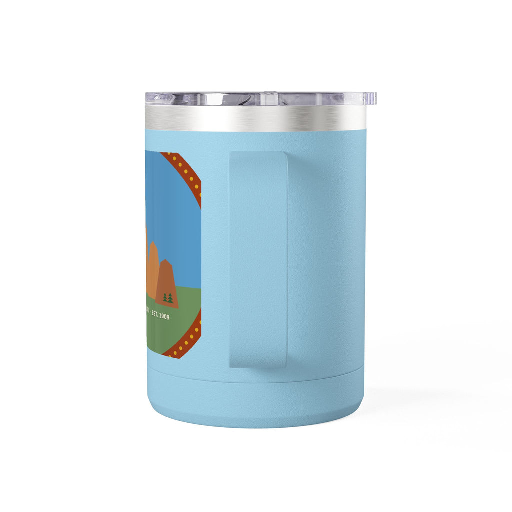 Garden of the Gods Colorado Badge 15oz Tumbler