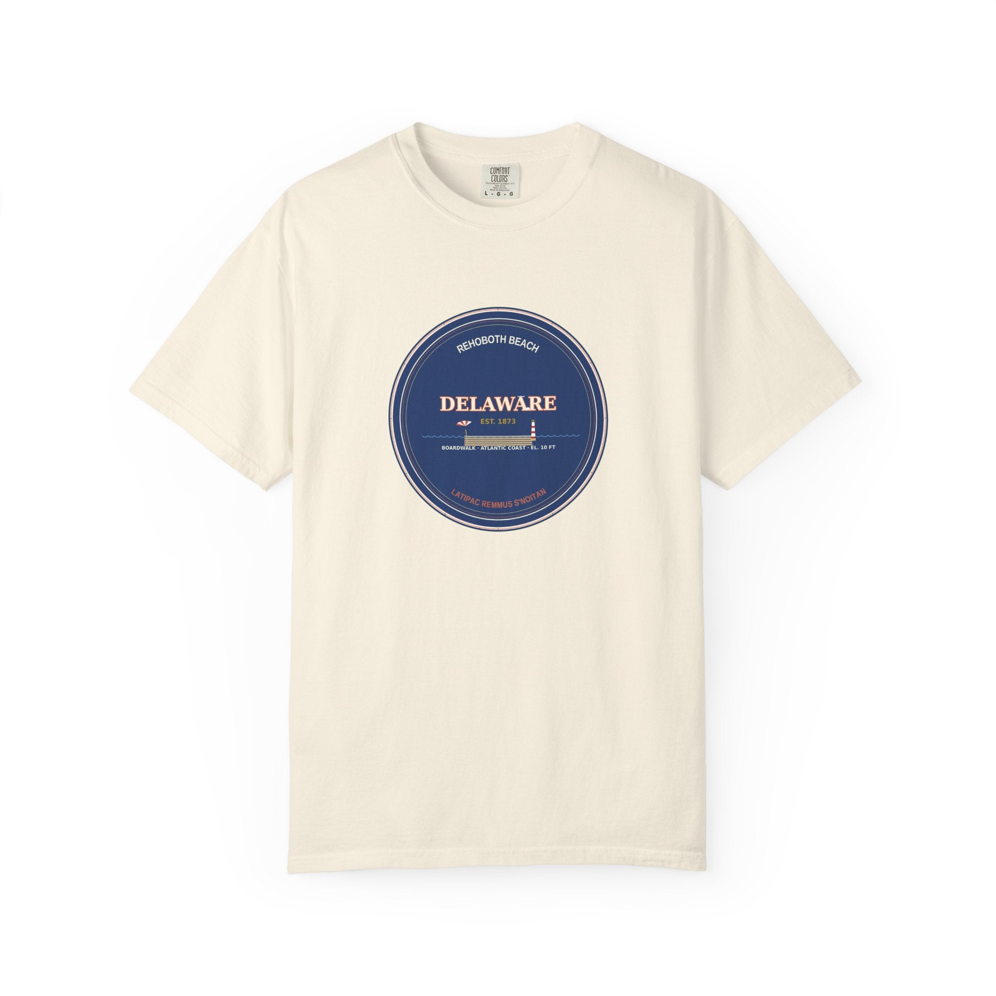 Rehoboth Beach Delaware Tee | Nation's Summer Capital Vintage Badge