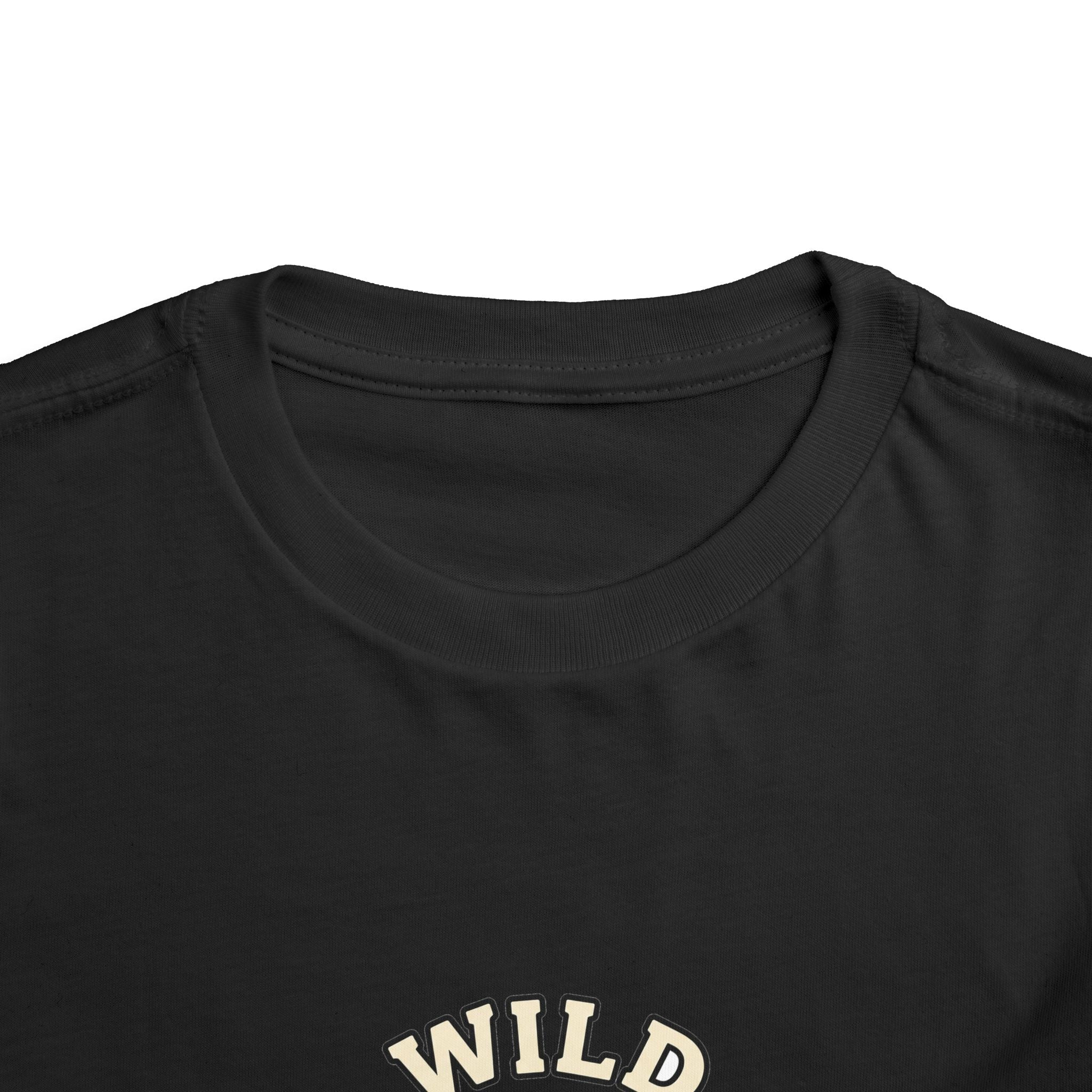 Wild One 1st Birthday Toddler Shirt Plaid Bear Tee