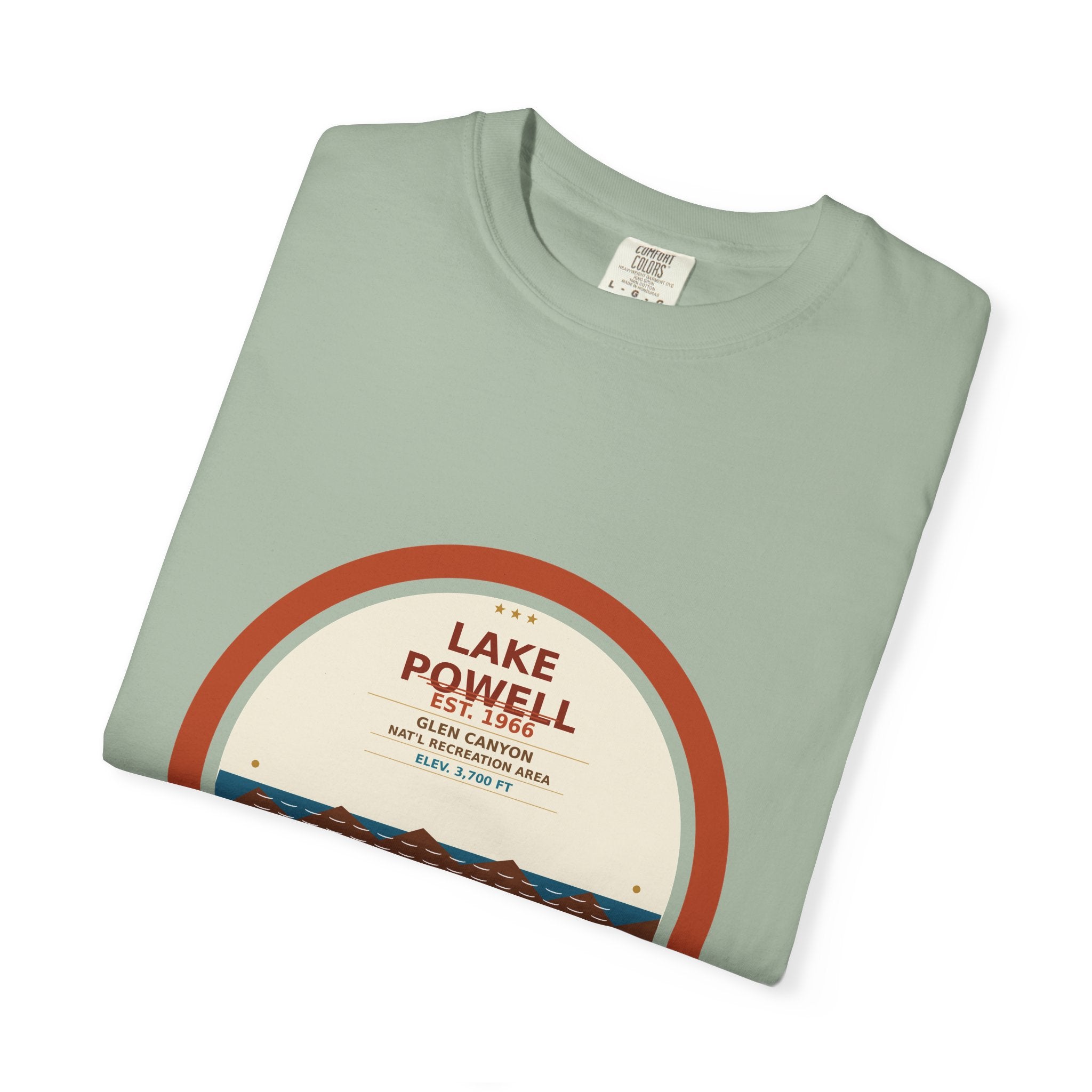 Lake Powell Desert Badge Tee | Comfort Colors 1717