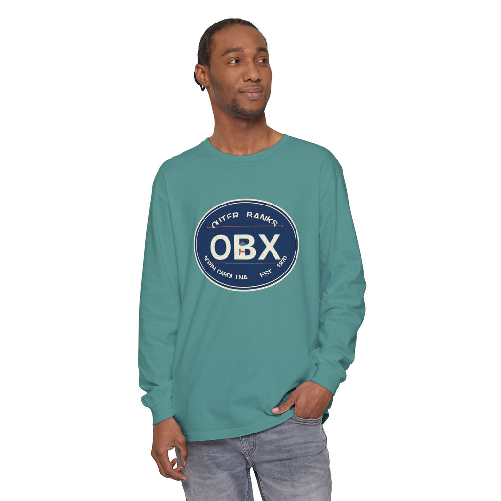 Outer Banks OBX Long Sleeve Tee | Vintage North Carolina Beach Shirt