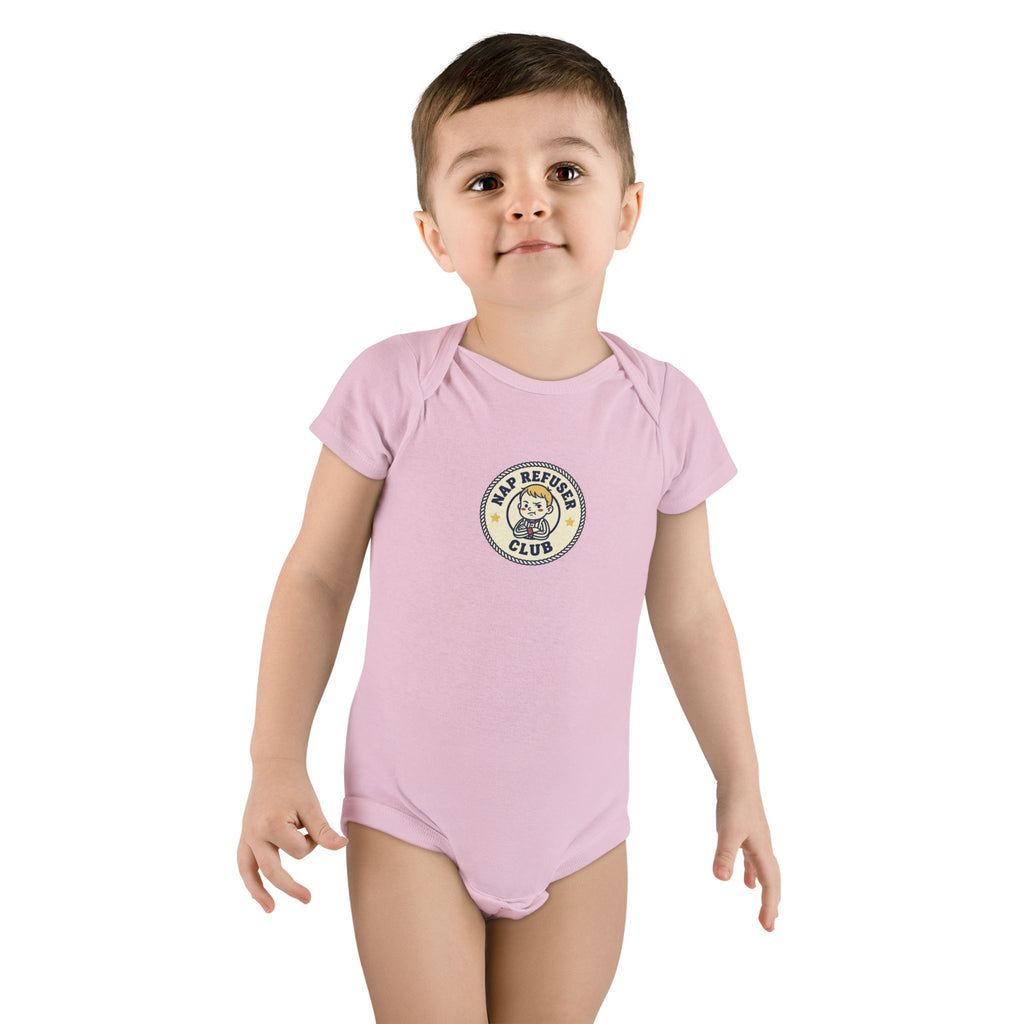 Nap Refuser Club Baby Bodysuit Funny Newborn Gift