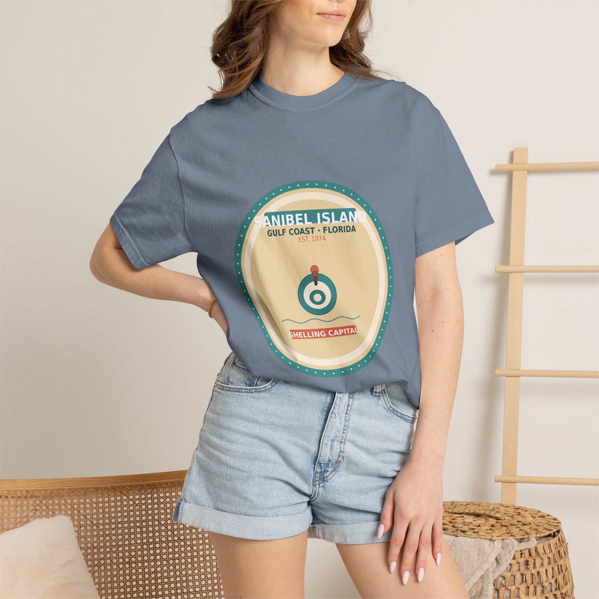 Sanibel Island Florida Tee | Gulf Coast Beach Souvenir